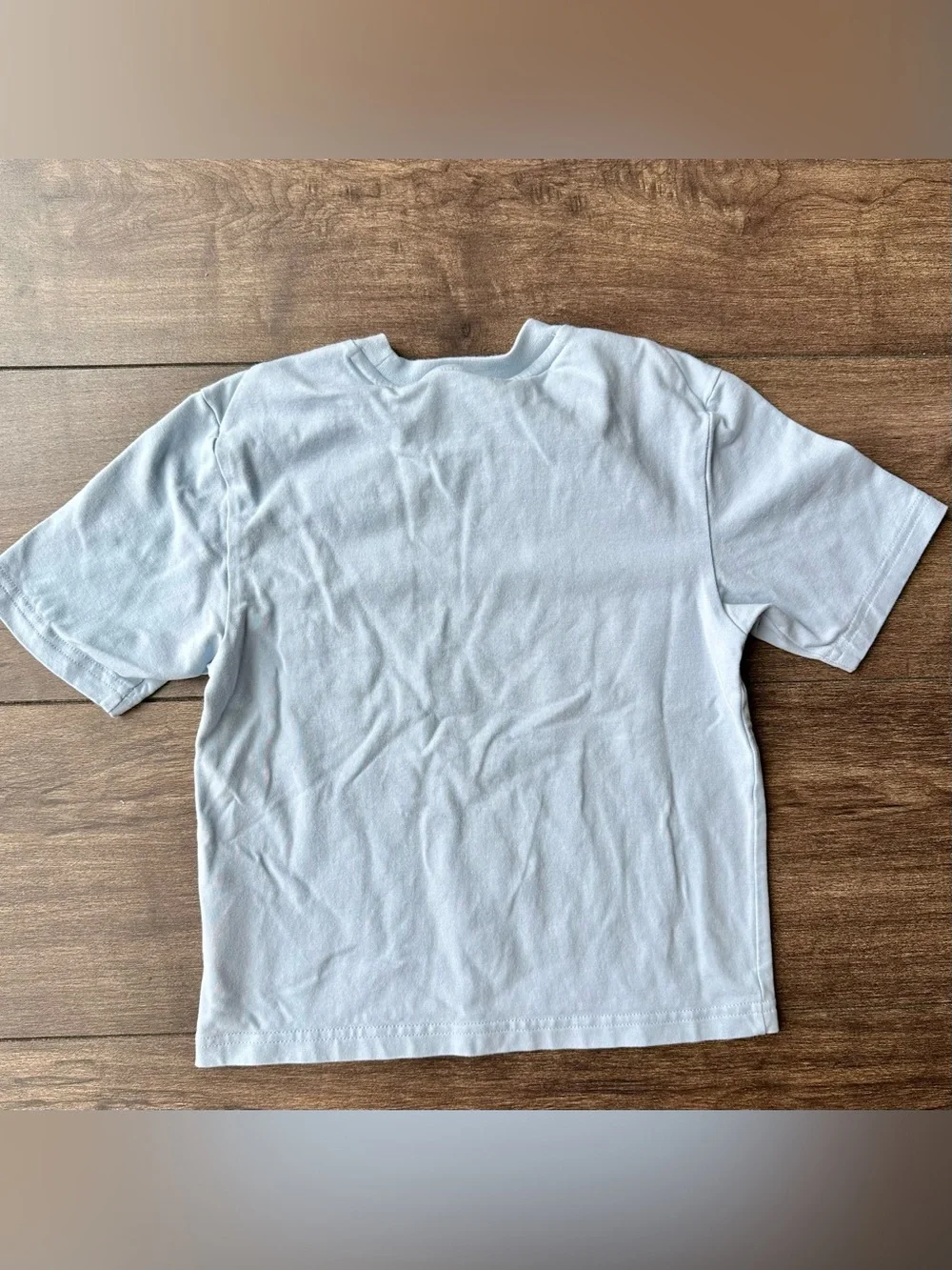 Adidas x Disney Mickey Mouse Kids Pocket T-Shirt Blue Size 4T Goofy Donald Duck